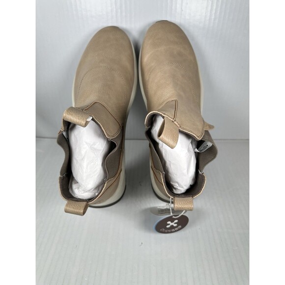 Size 11 Hey Dude Mens Tahoe Chelsea Classic Shoes Boots Timber Birch Brown NEW